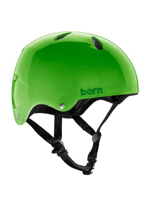 Dětská helma Bern Diablo translucent neon green