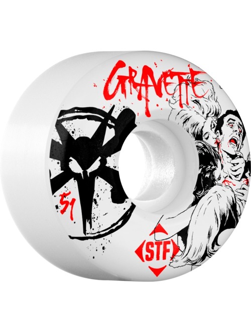 Kolečka Bones STF Pro Gravette Killers 51 mm V2