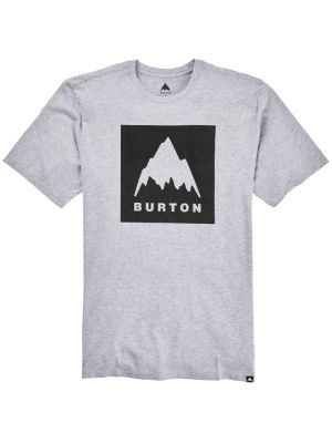 Pánské tričko Burton Classic Mountain High gray heather