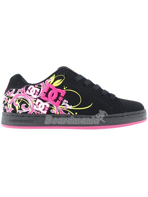 Dětské boty DC Pixie Scroll black/crazy pink