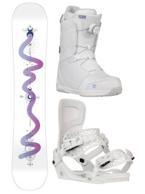 Snowboard komplet Gravity Sirene white