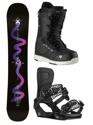 Snowboard komplet Gravity Sirene black