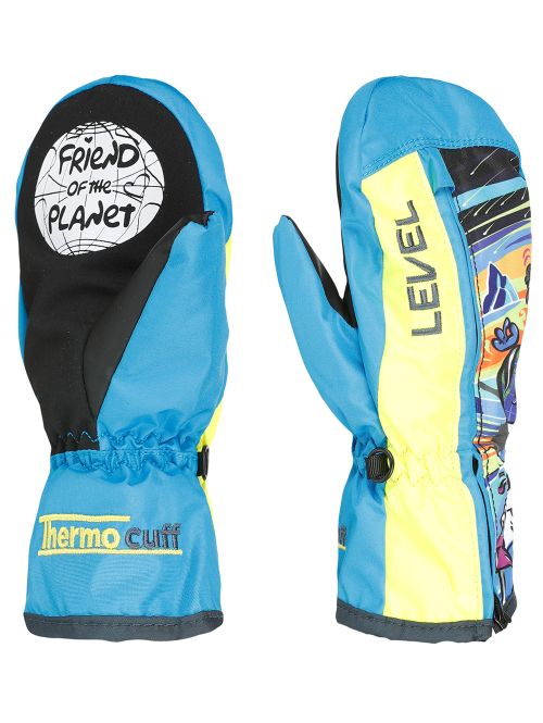 Dětské rukavice Level Dudy Mitt Light Blue