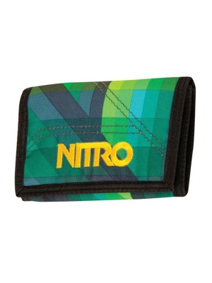 Peněženka Nitro Wallet geo green