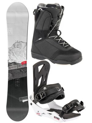 Snowboard komplet Nitro Prime raw