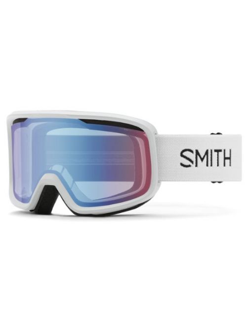 Brýle Smith Frontier white Blue Sensor Mirror Antifog