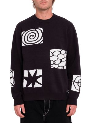 Pánský svetr Volcom Fa Keutchi Sweater Black