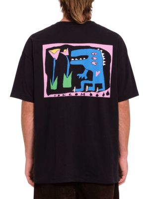 Tričko Volcom Arthur Dino Lse Sst Black