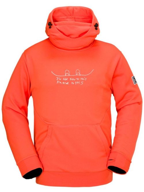 Mikina Volcom Hydro Riding Hoodie Flame Red