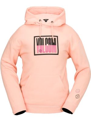 Mikina Volcom Essential Hoodie Coral Haze